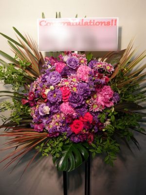 TUBE様宛の宛のスタンド花。日本武道館に送料無料でお届け。