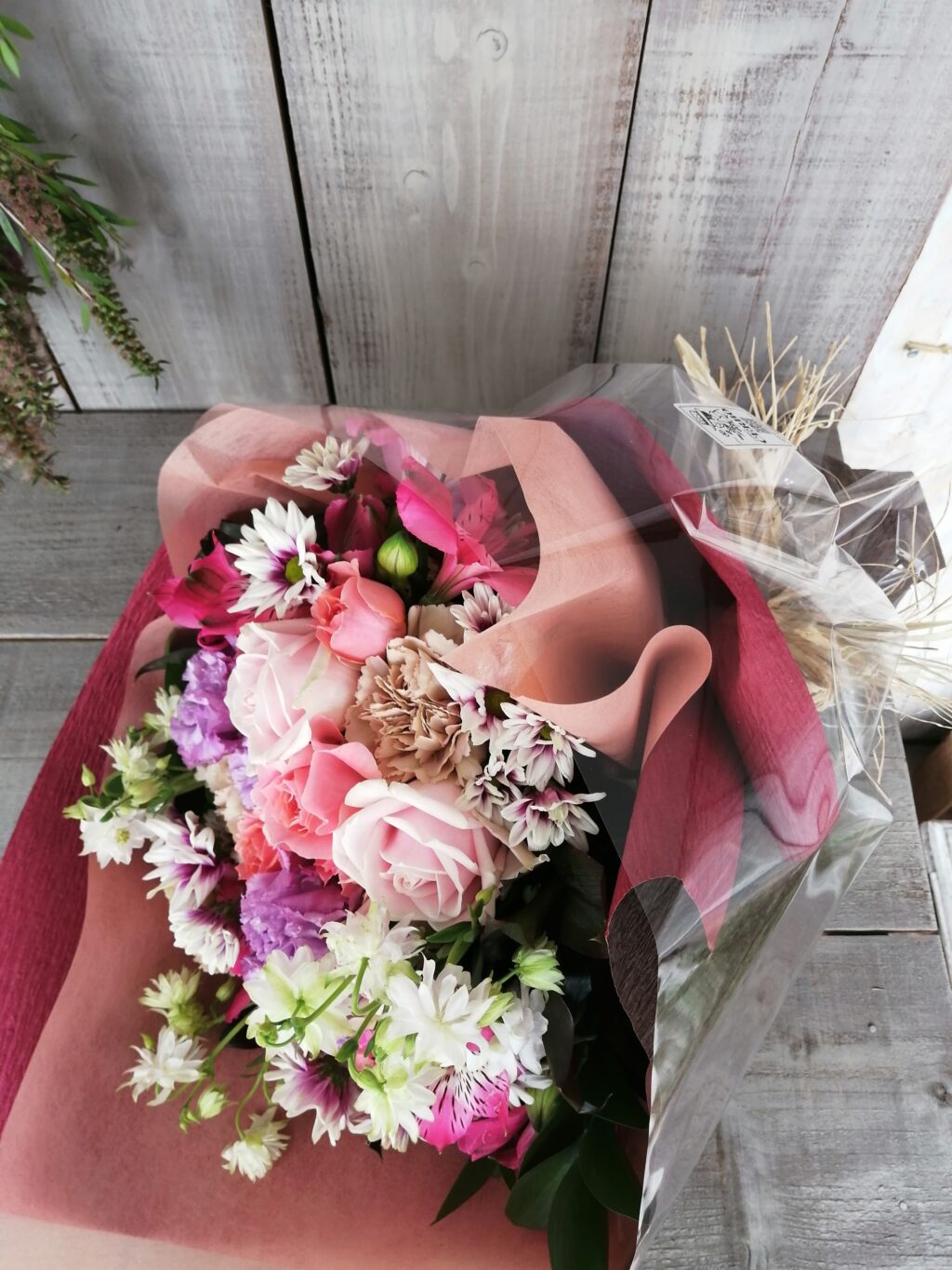恵比寿ガーデンプレイスにお届け誕生日の花束
