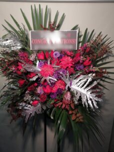 日本武道館にお届けしたスタンド花